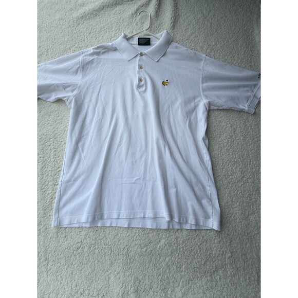 Masters Collection Mens XL White 60's Two-Ply Mecerized Golf Polo Shirt - Picture 1 of 9
